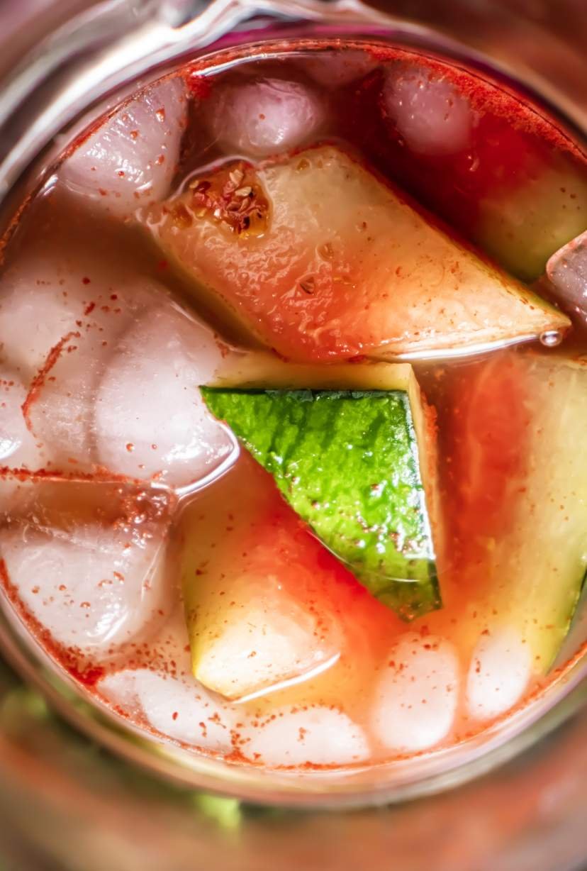 Watermelon Iced Tea top view