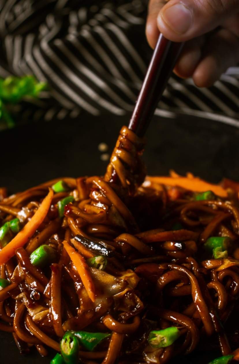 Udon Noodles Stir Fry
